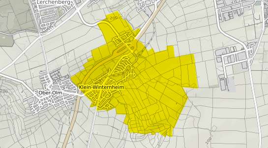 Immobilienpreisekarte Klein Winternheim